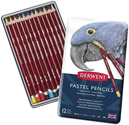 Derwent Pastel Pencil Tin Set, 12-Colors – Wholesale & Export UAE