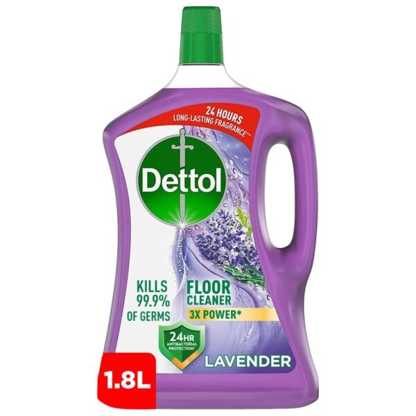 Dettol Antibacterial Floor Cleaner Lavender Scent, 1.8L – Wholesale & Export UAE
