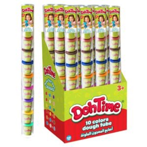 Dohtime 10 Colours Dough PVC Tube – Wholesale & Export UAE