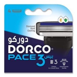 Dorco Pace3 Razor Cartridge 4 PCS – Wholesale & Export UAE