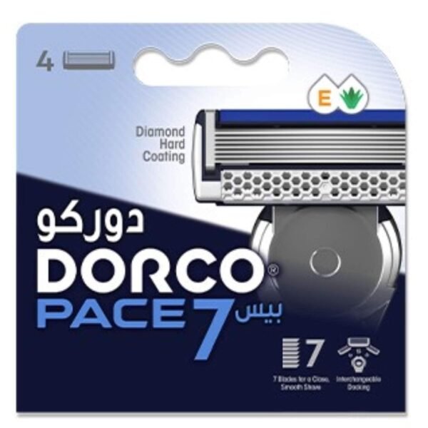 Dorco Pace7 Men Razor Cartridge 4 PCS – Wholesale & Export UAE