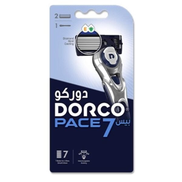 Dorco Pace7 Men System Razor With 2 Cartridges – Wholesale & Export UAE