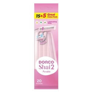 Dorco-Shai-2-Portable-20-Razors-1 Dorco Shai 2 Portable 20 Razors – Wholesale & Export UAE