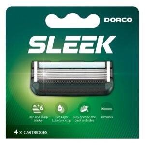 Dorco Sleek Multiflex Razor Cartridges 4 Cartridges – Wholesale & Export UAE