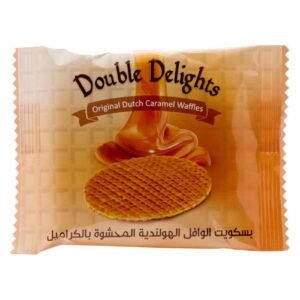 Double Delights Original Dutch Caramel Waffles 39g – Wholesale & Export UAE