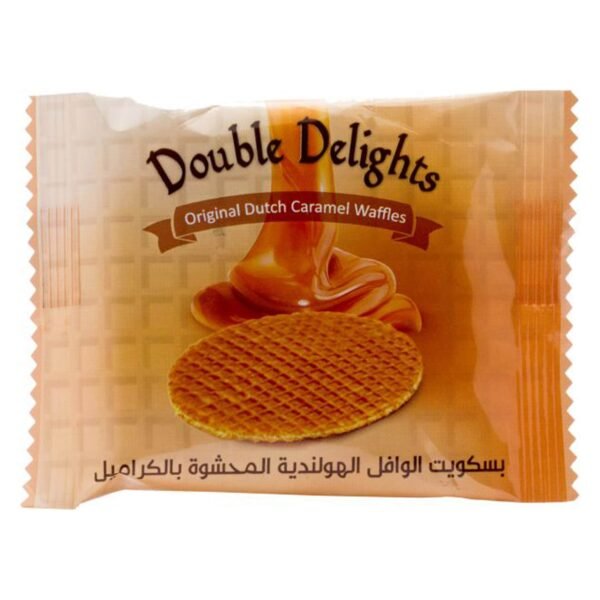 Double Delights Original Dutch Caramel Waffles 39g – Wholesale & Export UAE