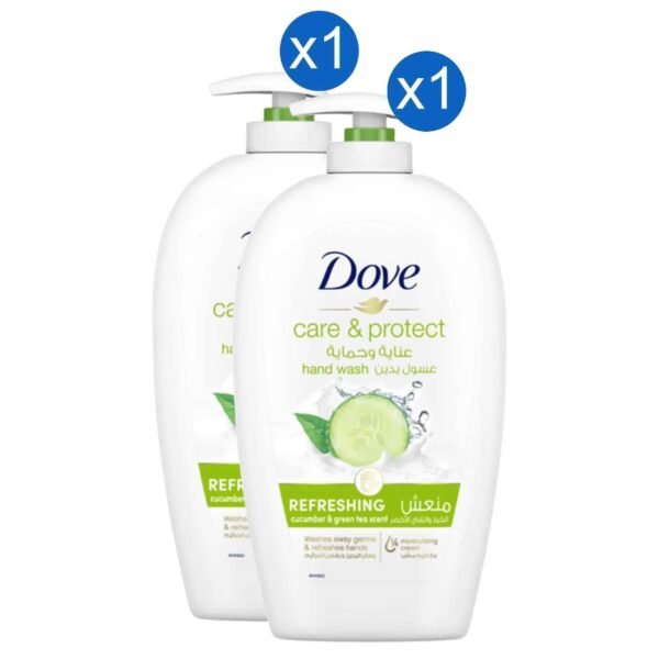Dove Hand Wash Cucumber and Green Tea 500ml, Pack of 2 – Wholesale & Export UAE