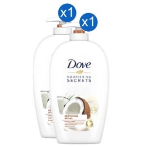 Dove Hand Wash Restoring Ritual Coconut 500ml, Pack of 2 – Wholesale & Export UAE