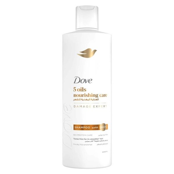 Dove Shampoo, 5 Oils Nourishing Care, 400ml – Wholesale & Export UAE