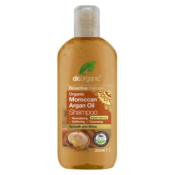 Dr Organic Argan Oil Shampoo, 265ml – Wholesale & Export UAE