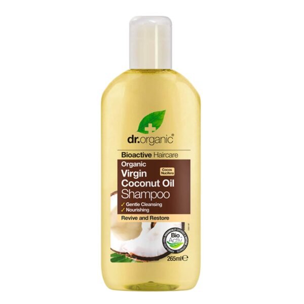 Dr Organic Virgin Coconut Oil Shampoo, 265ml – Wholesale & Export UAE