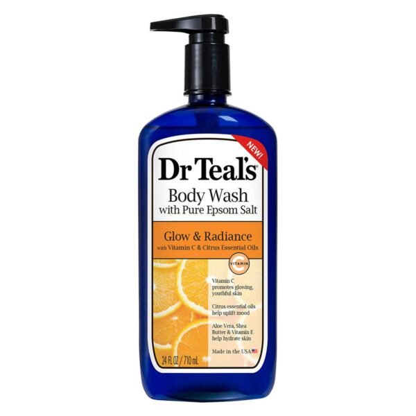 Dr Teal's Glow Body Wash Epsom Salt, 710ml – Wholesale & Export UAE