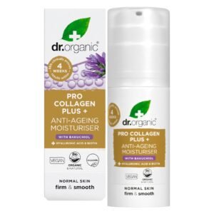 Dr. Organic Pro Collagen Plus Moisturiser Cream with Bakuchiol, 50ml – Wholesale & Export UAE