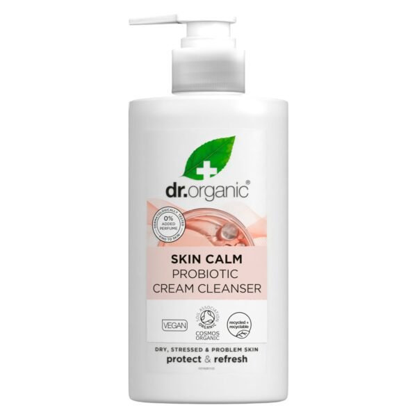 Dr. Organic Skin Calm Probiotic Cream Cleanser, 150ml – Wholesale & Export UAE