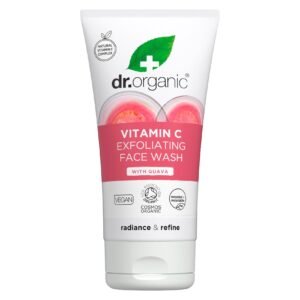 Dr. Organic Vitamin C Exfoliating Face Wash with Guava, 150ml – Wholesale & Export UAE