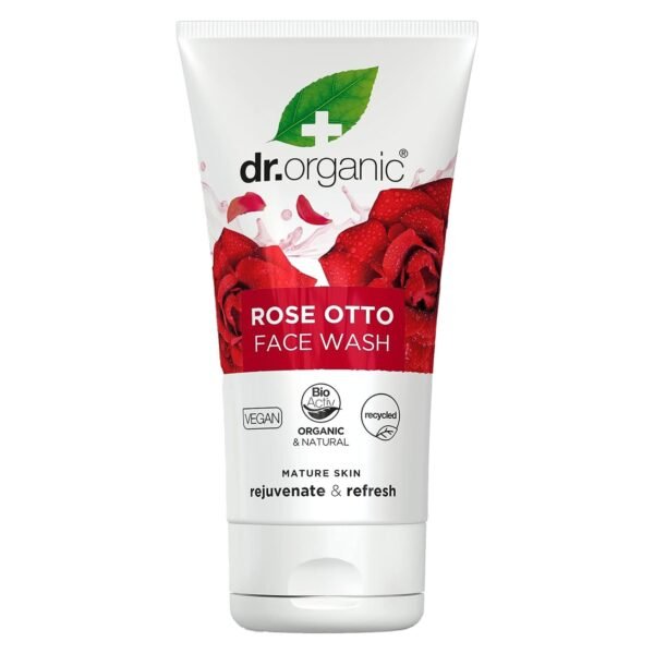 Dr.Organic-Rose-Otto-Face-Wash-150ml-5 Dr.Organic Rose Otto Face Wash 150ml – Wholesale & Export UAE