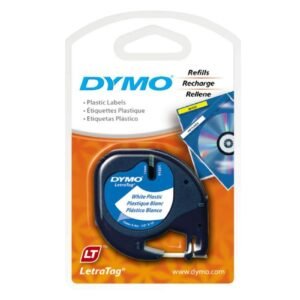 Dymo-LetraTag-Plastic-Label-Blue-1 Dymo LetraTag Plastic Label Blue – Wholesale & Export UAE