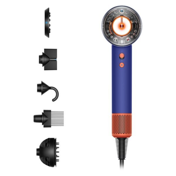 Dyson Supersonic Nural Hair Dryer HD16, Vinca Blue and Topaz, 1600 W, 3 Precise Airflow Settings – Wholesale & Export UAE