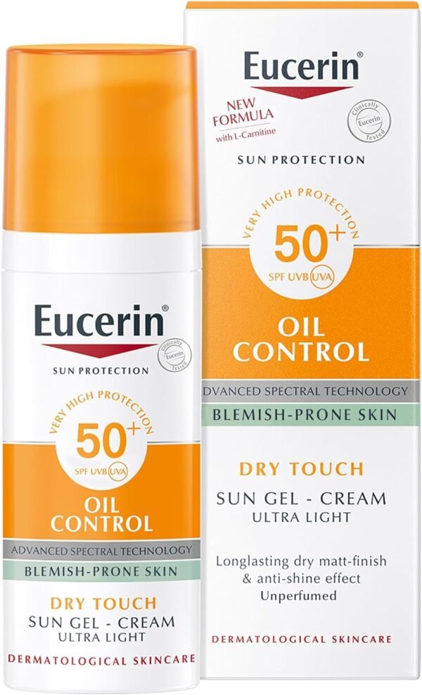 EUCERIN - Oil Control Dry Touch Sun Gel 50ML – Wholesale & Export UAE