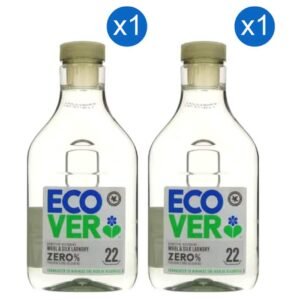 Ecover-Zero-Percentage-Wool-and-Silk-Laundry-Detergent-Liquid-1L-Pack-of-2 Ecover Zero Percentage Wool and Silk Laundry Detergent, Liquid, 1L Pack of 2 – Wholesale & Export UAE