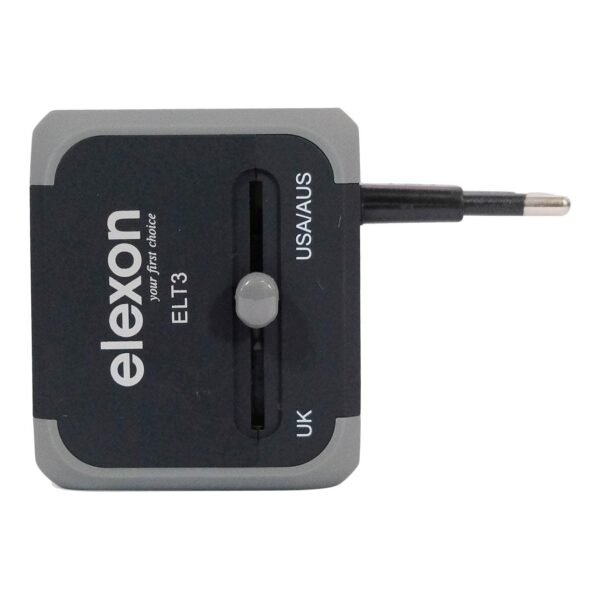 Elexon Universal Travel Adaptor ELT3 Grey – Wholesale & Export UAE