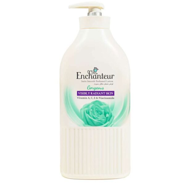 Enchanteur-Moisture-Silk-Gorgeous-Body-Lotion-White-750ml Enchanteur Moisture Silk Gorgeous Body Lotion White 750ml – Wholesale & Export UAE