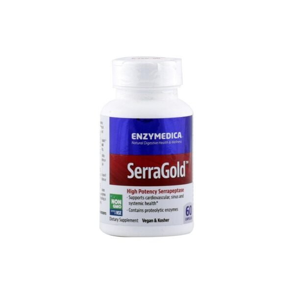 Enzymedica SerraGold Capsules 60's – Wholesale & Export UAE