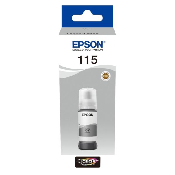 Epson 115 EcoTank Pigment Ink Cartridge Grey – Wholesale & Export UAE