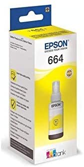 Epson T6644 Ecotank Yellow Color Ink Bottle 70ml Original Refill Ink – Wholesale & Export UAE