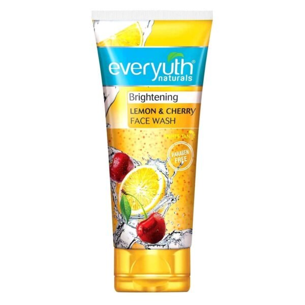 Everyuth Naturals Lemon and Cherry Face Wash, 150g – Wholesale & Export UAE