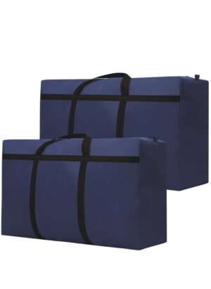Extra-Large-2-Pack-Moving-Bags-With-Strong-Zippers-And-Carrying-Handles-Storage-Bags-Storage-Totes-For-Clothes-Moving-Supplies-Space-Savi Extra Large 2 Pack Moving Bags With Strong Zippers And Carrying Handles, Storage Bags Storage Totes For Clothes, Moving Supplies, Space Savi – Wholesale & Export UAE