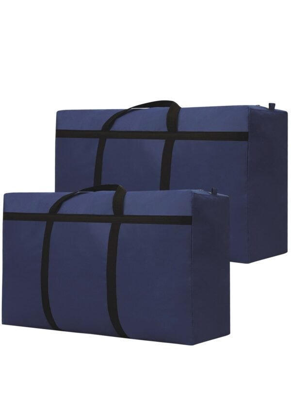 Extra Large 2 Pack Moving Bags With Strong Zippers And Carrying Handles, Storage Bags Storage Totes For Clothes, Moving Supplies, Space Savi – Wholesale & Export UAE