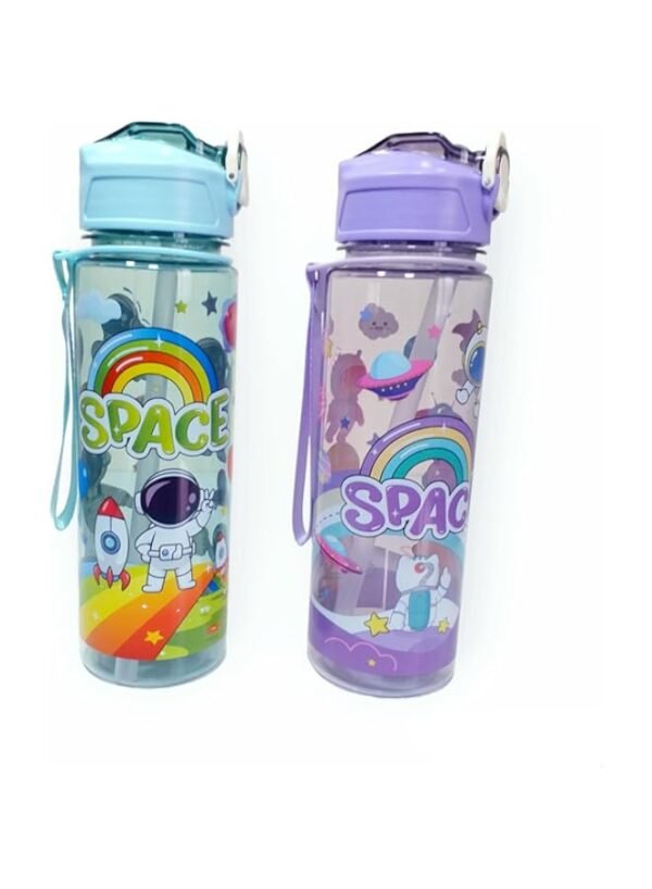 FAM Space Water Bottle For Kids - Water Bottle For Kids – Straw Water Bottle For Kids – School Supplies - astronaut water bottle for kids -  – Wholesale & Export UAE