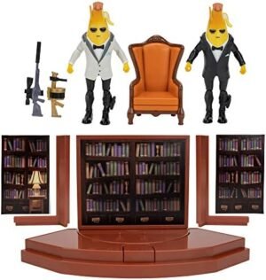 FORTNITE Agent’s Room, Includes 2 (4-inchArticulated Agent Peely Figures, Playset with Secret Passageway, Legendary Accessories, Weapons, Ac – Wholesale & Export UAE
