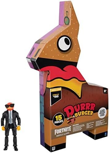 FORTNITE Supply Llama, Includes Highly-Detailed and Articulated 4-inch Contract Giller Figure, 9 Weapons, 4 Back Bling. More Outfits Droppin – Wholesale & Export UAE