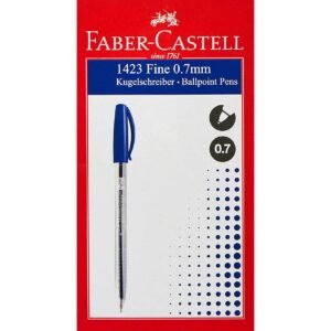 Faber-Castell Ballpoint Pen 1423 Blue 0.7mm 10 PCS – Wholesale & Export UAE