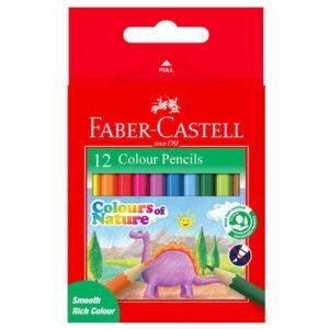 Faber-Castell Colours of Nature Colour Pencils Half Size Set, 12 Colours – Wholesale & Export UAE
