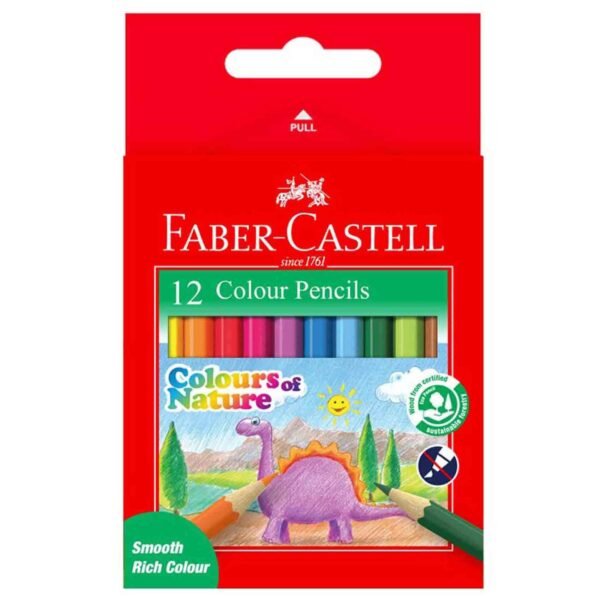 Faber-Castell-Colours-of-Nature-Colour-Pencils-Half-Size-Set-12-Colours-2 Faber-Castell Colours of Nature Colour Pencils Half Size Set, 12 Colours – Wholesale & Export UAE