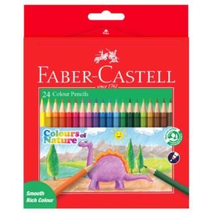Faber-Castell Colours of Nature Colour Pencils Set, 24 Colours – Wholesale & Export UAE