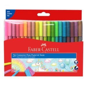 Faber-Castell Connector Felt Tip Pens 20 PCS – Wholesale & Export UAE