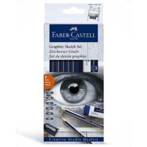 Faber-Castell-Goldfaber-Degree-Pencil-Set-with-Eraser-and-Sharpener-8-PCS-2 Faber-Castell Goldfaber Degree Pencil Set with Eraser and Sharpener, 8 PCS – Wholesale & Export UAE