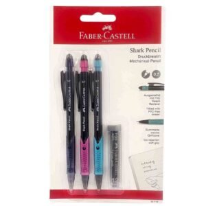 Faber-Castell-Shark-Mechanical-Pencil-Set-with-Lead-Tube-0.7mm-23-PCS-2 Faber-Castell Shark Mechanical Pencil Set with Lead Tube, 0.7mm, 23 PCS – Wholesale & Export UAE