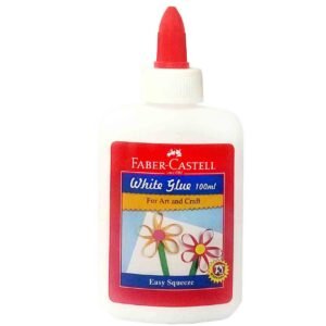 Faber-Castell White Glue Bottle, 100ml – Wholesale & Export UAE