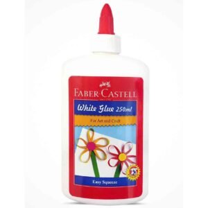 Faber-Castell White Glue Bottle, 250ml – Wholesale & Export UAE