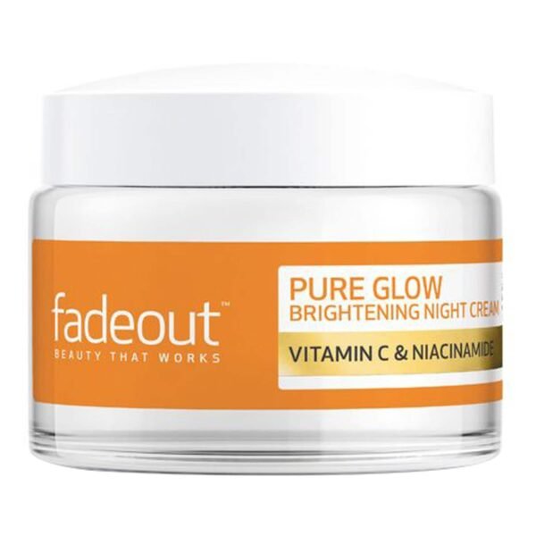Fadeout Pure Glow Brightening Night Cream White 50ml – Wholesale & Export UAE