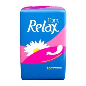 Fam Relax Maternity Sanitary Pads White 20 Pads – Wholesale & Export UAE