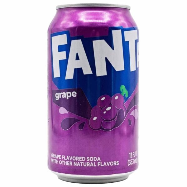 Fanta-Grape-Flavored-Soda-Can-355ml Fanta Grape Flavored Soda Can, 355ml – Wholesale & Export UAE