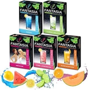 Fantasia Herbal, Hookah Shisha Flavors, TobaccoNicotine Free, Citrus Variety Pack, 50-Gram (Pack of 5C5. – Wholesale & Export UAE
