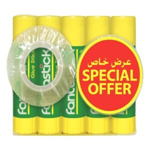 Fantastick Glue Stick 5g 5 PCS and Clear Tape 2 PCS – Wholesale & Export UAE