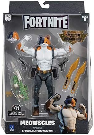 Fortnite Legendary Series Brawlers, 1 Figure Pack - 7 Inch Meowscles Action Figure, Plus Accessories. – Wholesale & Export UAE